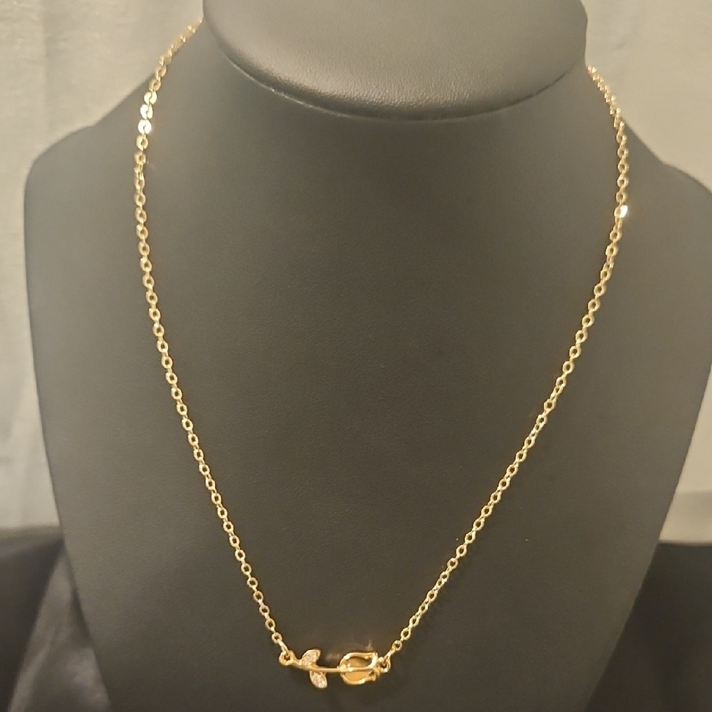 Elegant Gold Chain Necklace (2 Available)